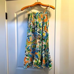 J. Crew vibrant sundress